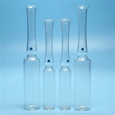 Frascos de ampola de vidro moldado transparente