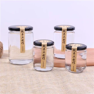 Garrafa de vidro para picles